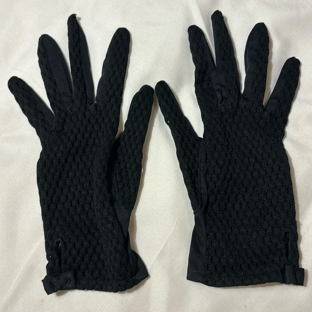 Vintage Black 1950’s Women’s Gloves